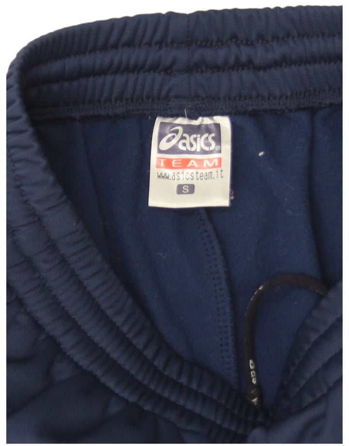 Pantaloni de trening Asics pentru bărbați, poliester, albastru mic