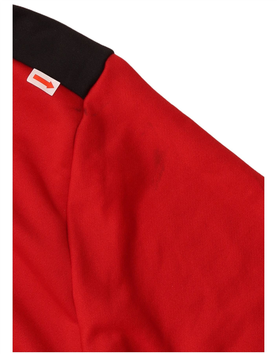 Jachetă de trening pentru bărbați Adidas, roșu mediu, poliester color bloc