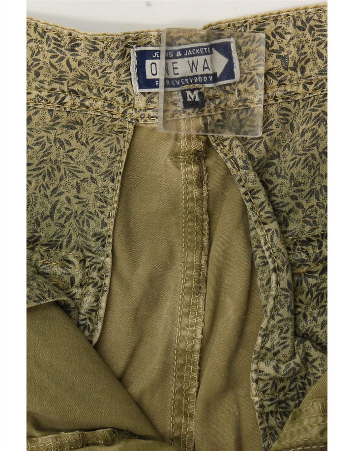 Pantaloni scurți cargo pentru bărbați ONE WAY Medium W32 Kaki Bumbac