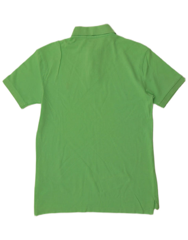 Polo Ralph Lauren Mens Slim Fit Polo Shirt Medium Green Cotton