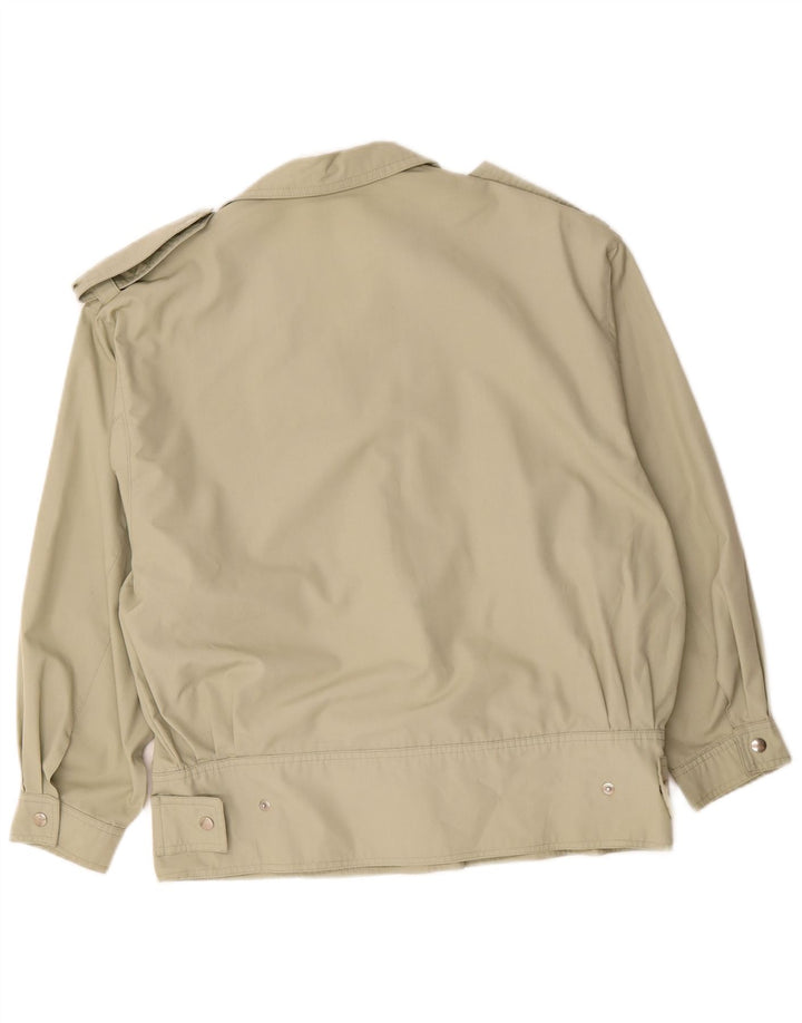 Jachetă militară vintage pentru femei UK 20 2XL kaki
