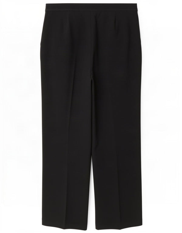 Marks & Spencer Pantaloni casual pentru femei cu picioare largi UK 14 Large W34 L30 Negru