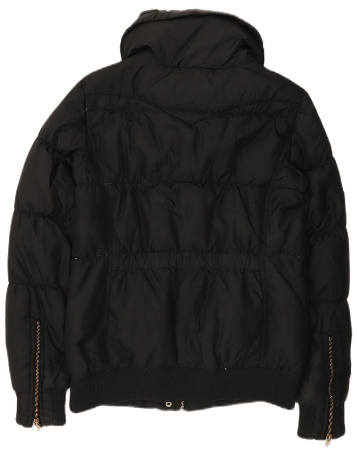 Jachetă căptușită pentru femei LEVI'S UK 10 Poliester negru mic