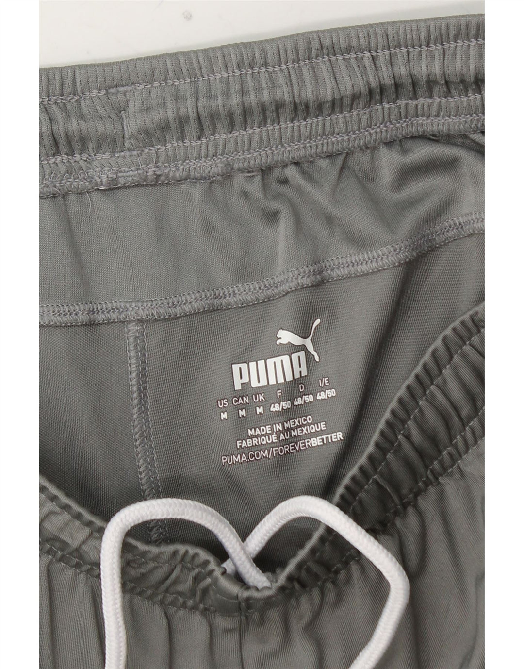Pantaloni scurți sport PUMA pentru bărbați, gri mediu, blocuri de culoare