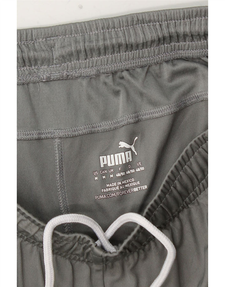 Pantaloni scurți sport PUMA pentru bărbați, gri mediu, blocuri de culoare