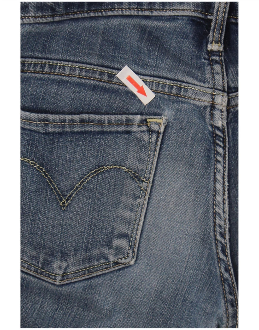 Blugi skinny pentru femei Levi's W28 L28 Albastru