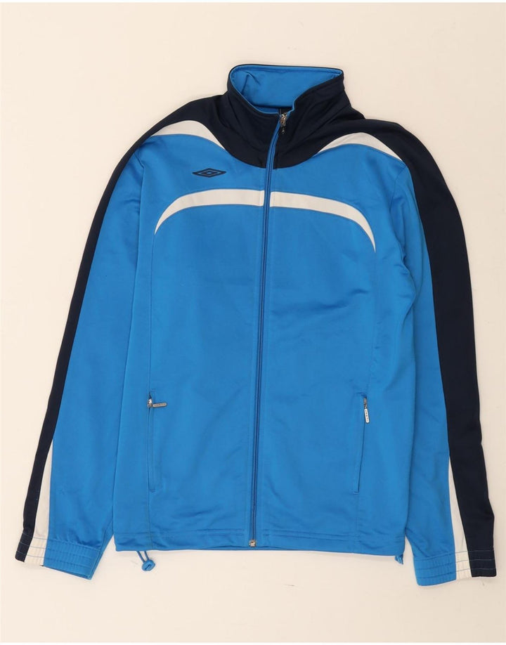 Jachetă de trening Umbro pentru femei UK 18 XL Albastru Colorblock
