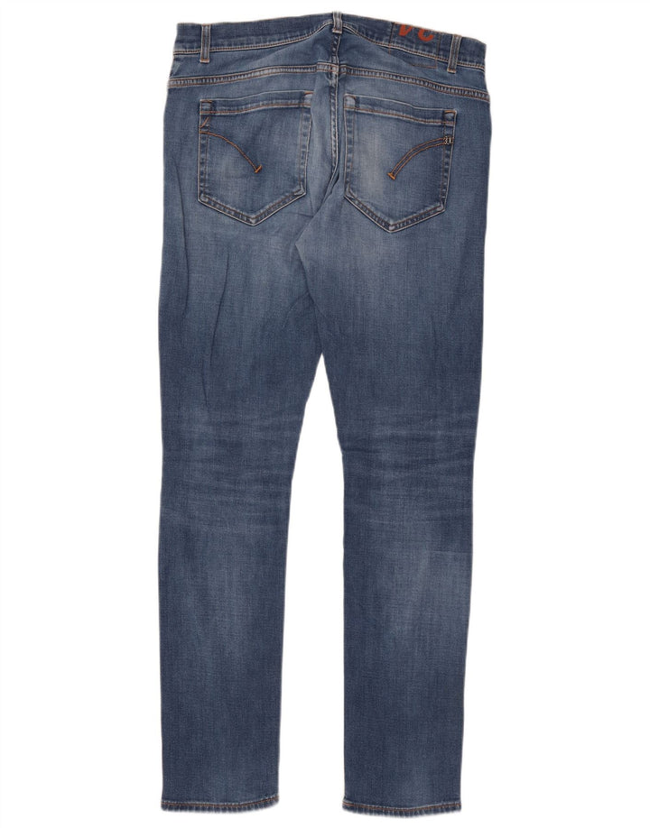 Blugi Dondup George skinny pentru bărbați W34 L32, bumbac albastru