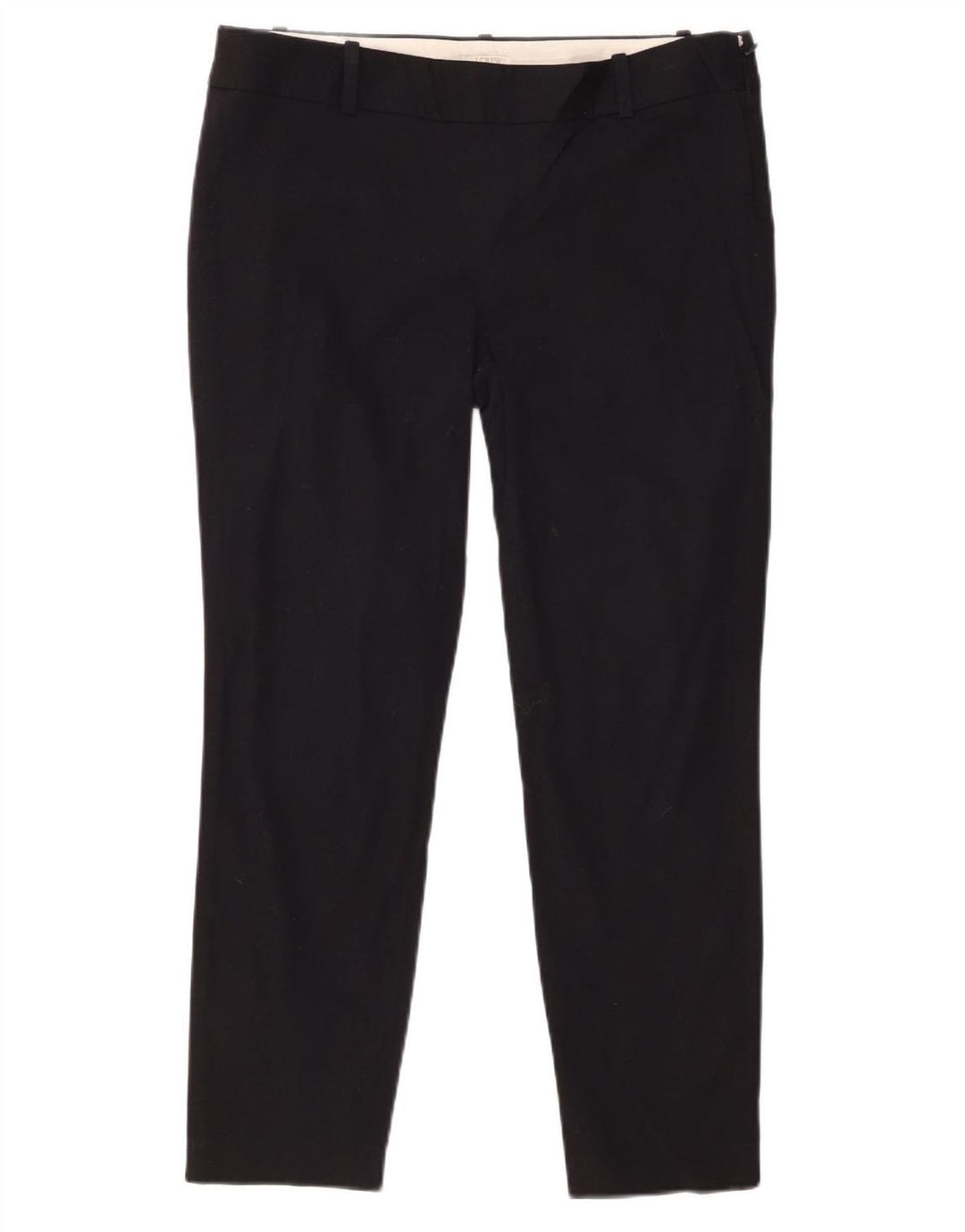 Pantaloni tăiați pentru femei J. CREW Stretch Slim US 8 Medium W30 L26 Negru