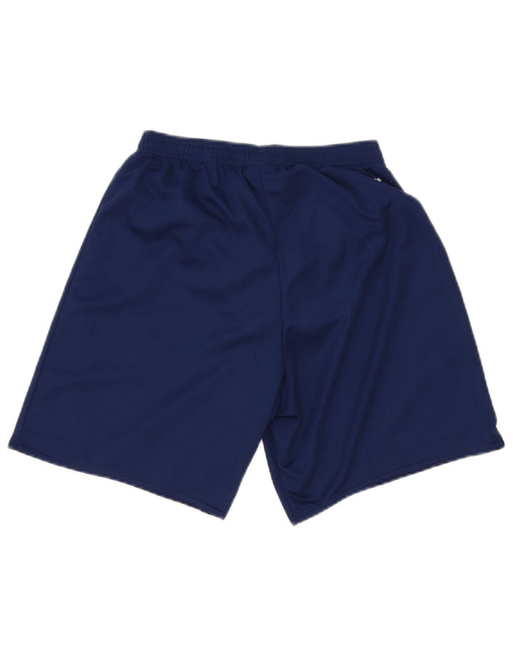 Pantaloni scurți sport pentru bărbați Adidas Climalite, poliester, albastru mic