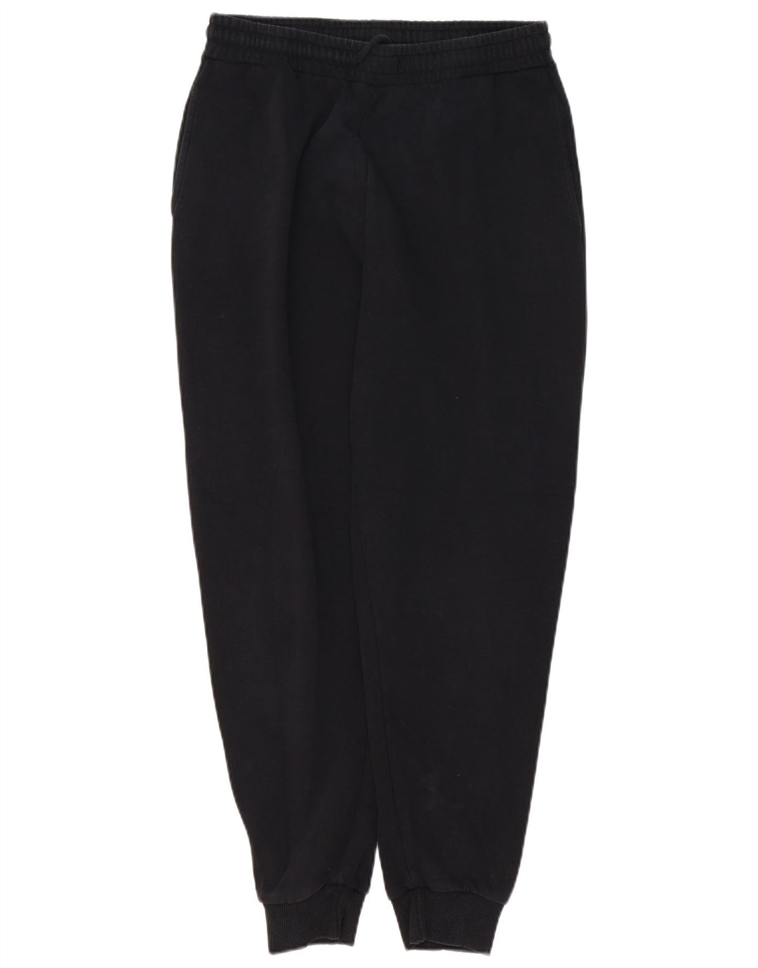 Pantaloni de trening Zara Barbati Joggeri Bumbac Negru Mediu