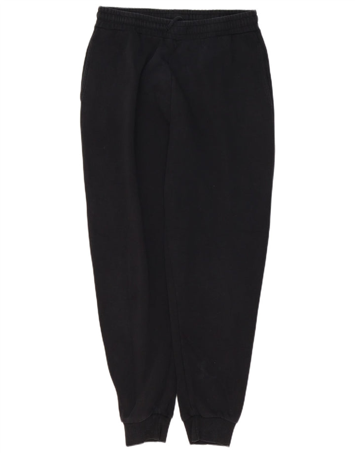 Pantaloni de trening Zara Barbati Joggeri Bumbac Negru Mediu