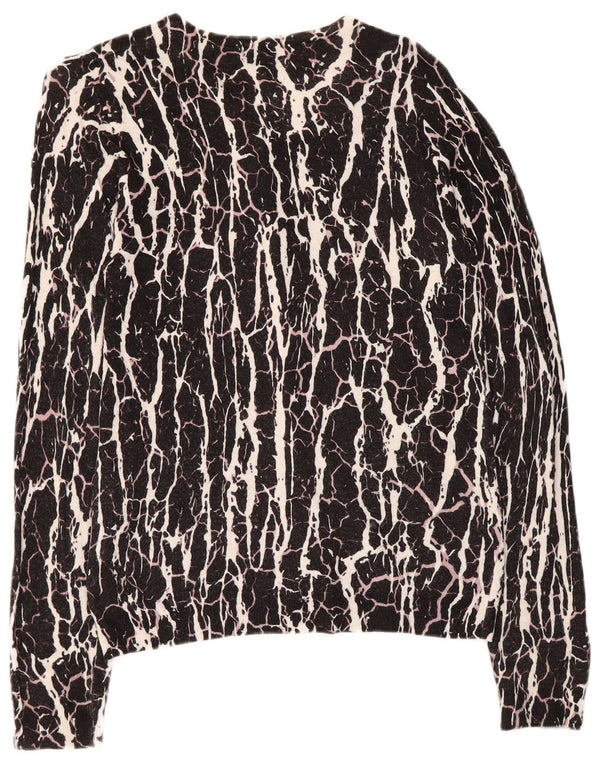 Pulover pentru femei Marks & Spencer cu gât de barcă UK 8 Small Black