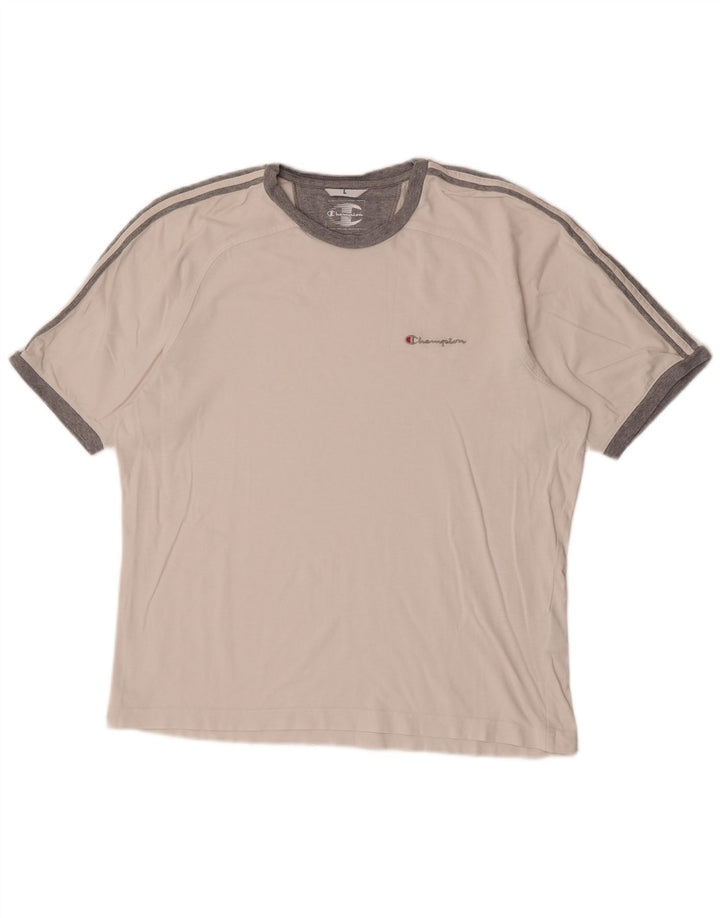Tricou pentru bărbați Champion Top mare cu dungi albe