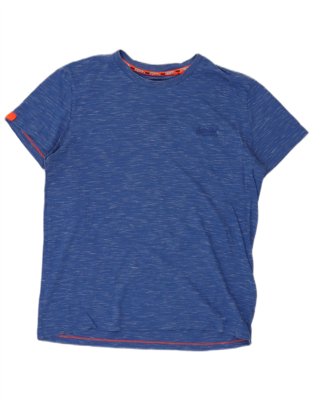 Tricou SUPERDRY pentru bărbați Top mare, albastru, bumbac cu pete