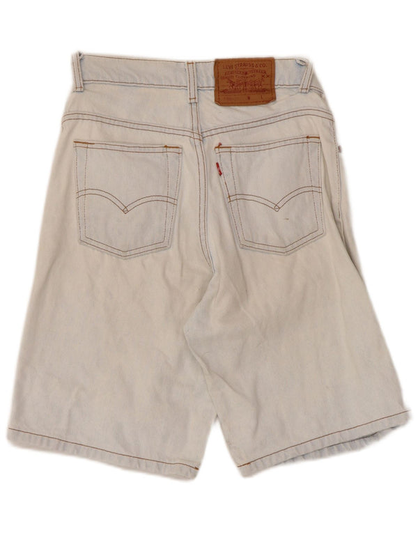 Pantaloni scurți Levi's 550 Denim US 5 Small W25 Blue Bumbac