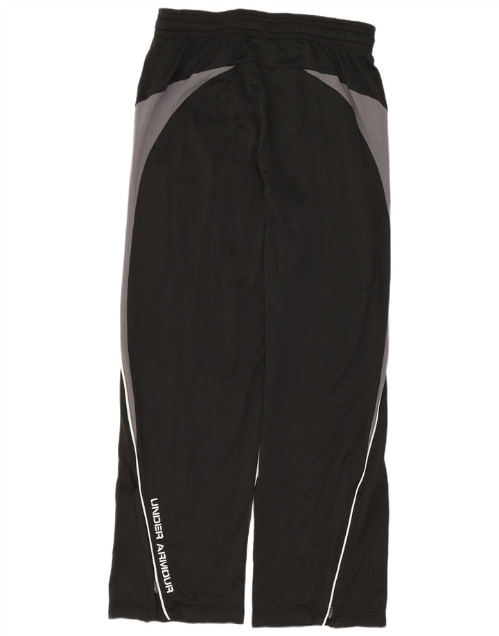 Pantaloni de trening Under Armour pentru bărbați, negru mediu, poliester color bloc