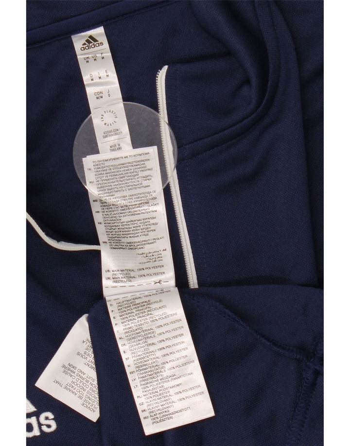 Top de trening pentru bărbați Aeroready, cu fermoar și gât, albastru bleumarin