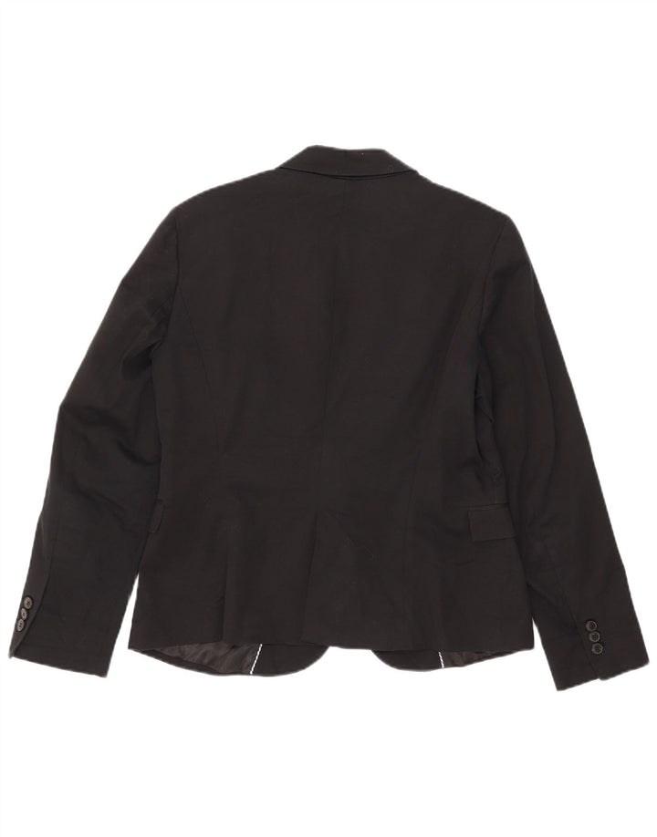 Sacou blazer pentru femei Zara UK 18 XL Negru