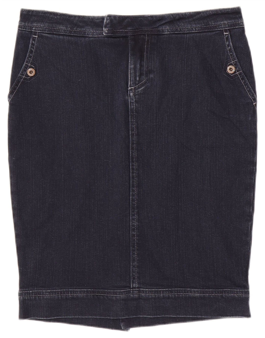 Fusta de blugi pentru femei Woolrich W29 Medium Bleumarin