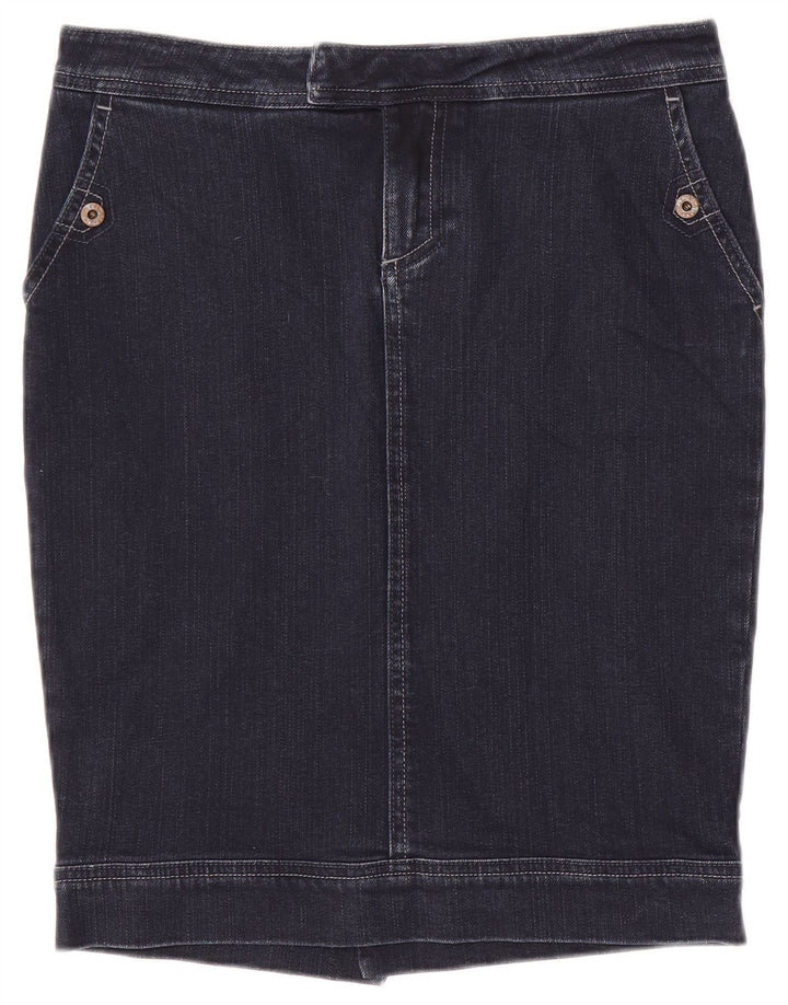 Fusta de blugi pentru femei Woolrich W29 Medium Bleumarin