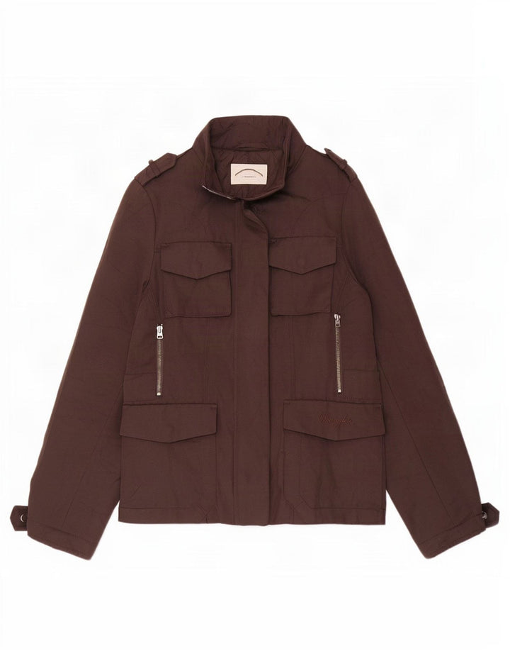 Jachetă militară Wrangler pentru femei UK 18 XL Maro Poliester