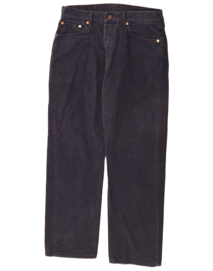 Blugi 551 drepti pentru bărbați Levi's W34 L30 bumbac bleumarin