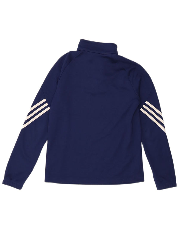 Adidas Boys Climalite Pullover Trening Top 11-12 ani mare bleumarin