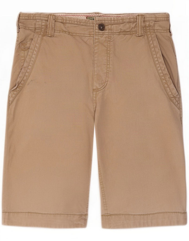 Fat Face Mens Chino Shorts Medium W32 Beige Bumbac
