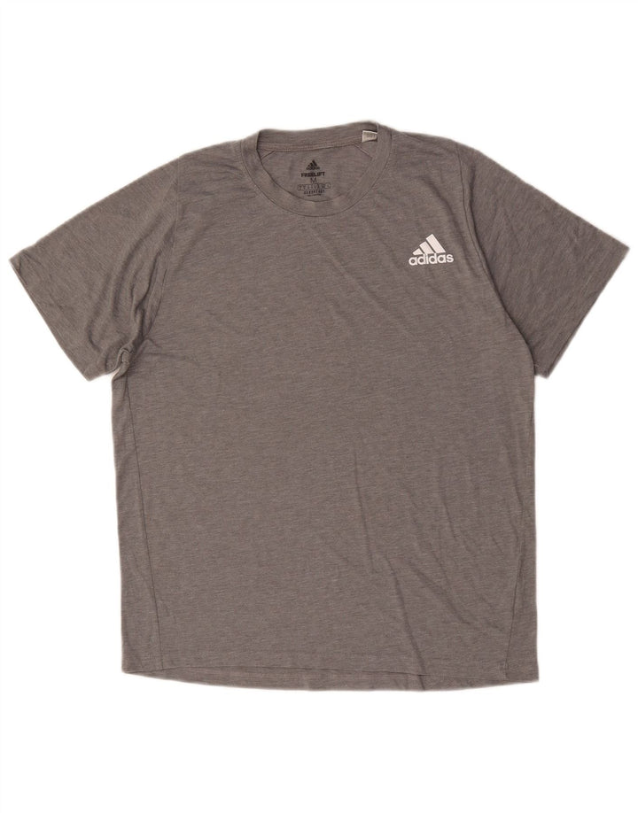 Tricou pentru bărbați Adidas Aeroready Top Mediu Gri