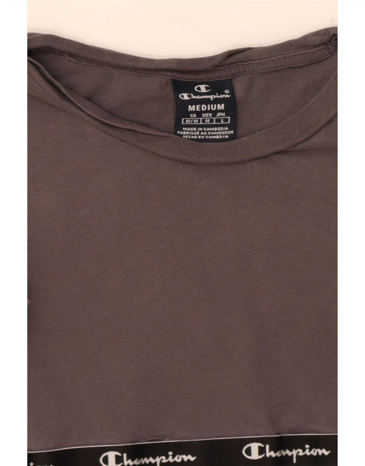 Tricou grafic Champion pentru femei Top UK 14 Medium Gri Colorblock