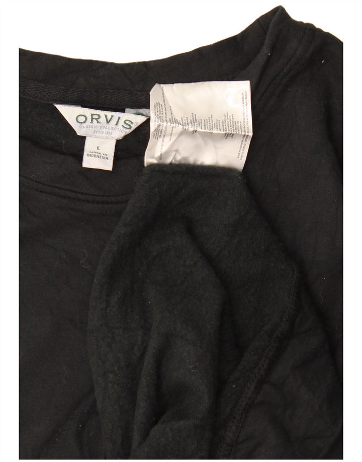 Pulover pentru femei Orvis UK 16, mare, negru, modal