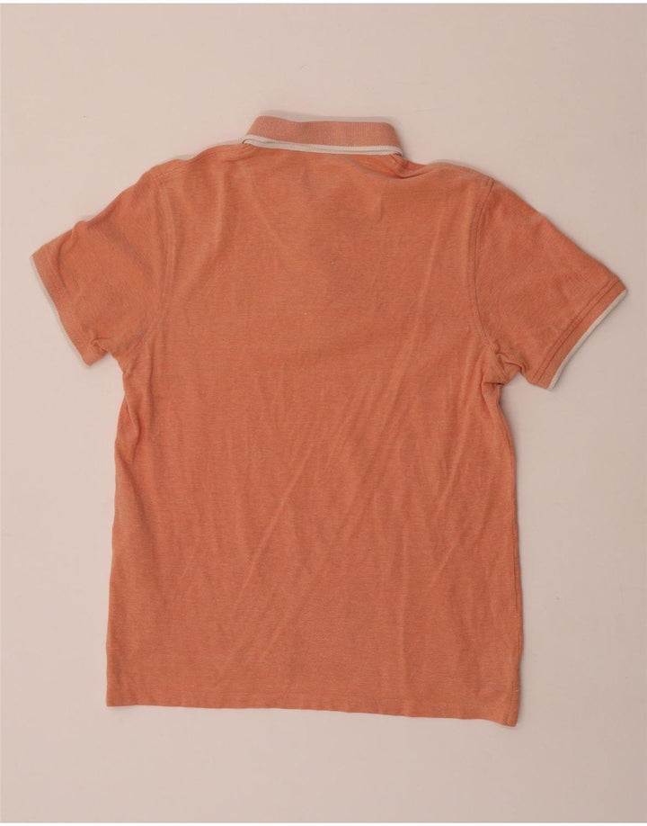 Tricou polo Jack & Jones pentru bărbați, bumbac portocaliu mic