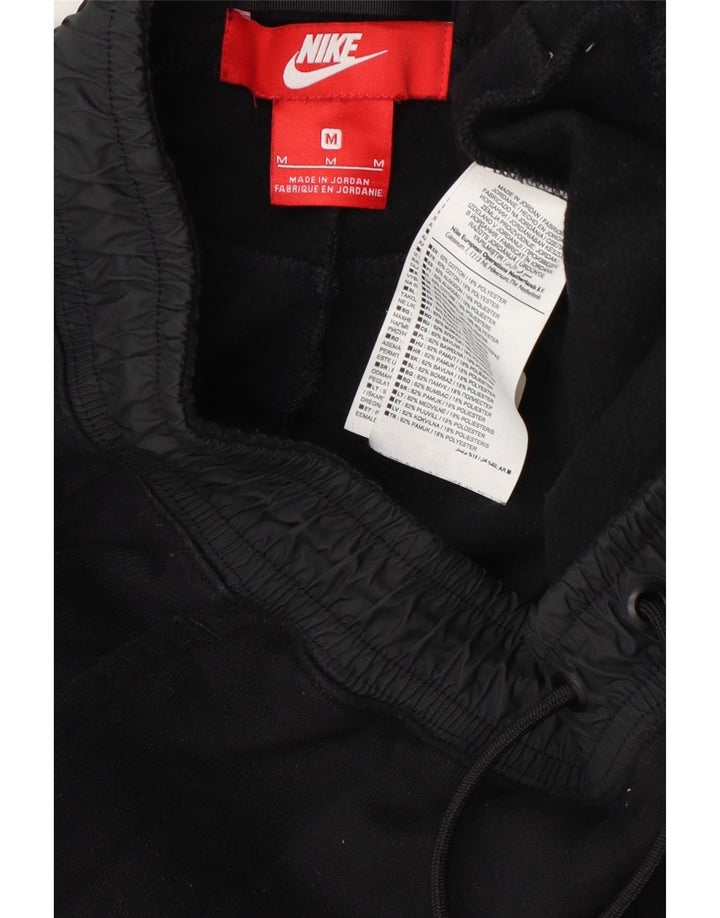 Pantaloni de trening Nike pentru bărbați Joggeri, bumbac mediu negru