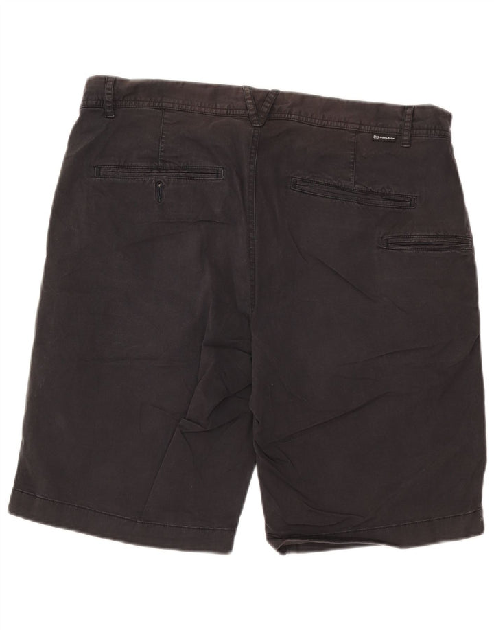 Pantaloni scurți chino pentru bărbați Woolrich W36, bumbac negru mare