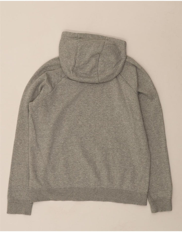 NIKE Womens Hoodie Jumper UK 14 Medium Grey Cotton Vintage Nike and Second-Hand Nike from Messina Hembry 