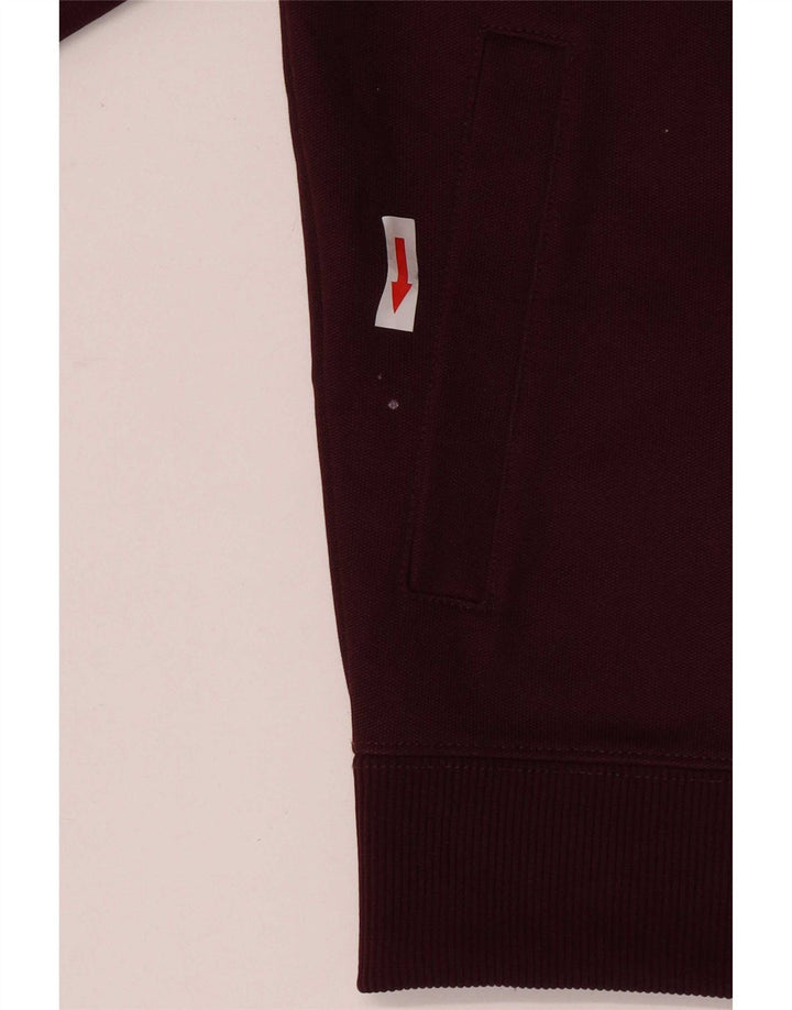 Jachetă de trening pentru băieți Fred Perry, 9-10 ani, culoare maro medie