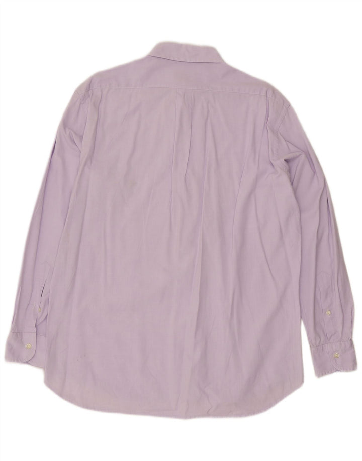 Cămașă Brooksfield pentru bărbați, mărimea 40, bumbac violet mediu