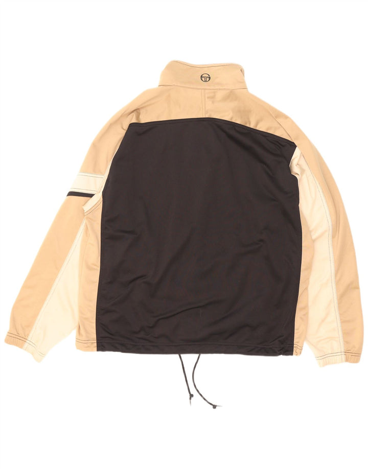 Jachetă de trening pentru bărbați Sergio Tacchini, XL, negru, bloc de culoare
