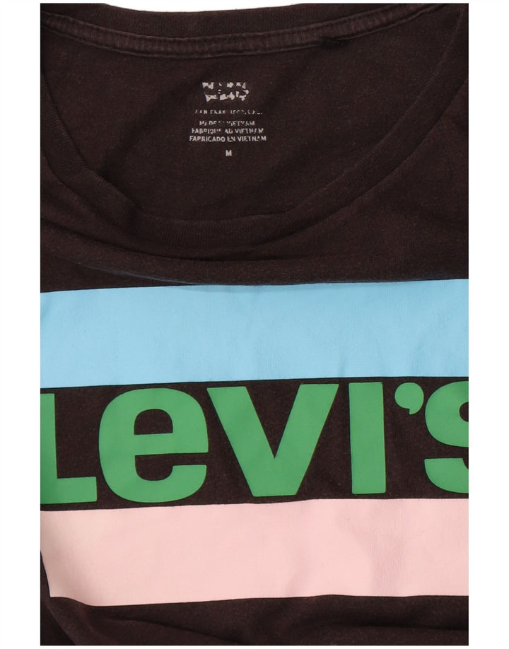 Tricou grafic Levi's pentru femei Top UK 14 Medium Black