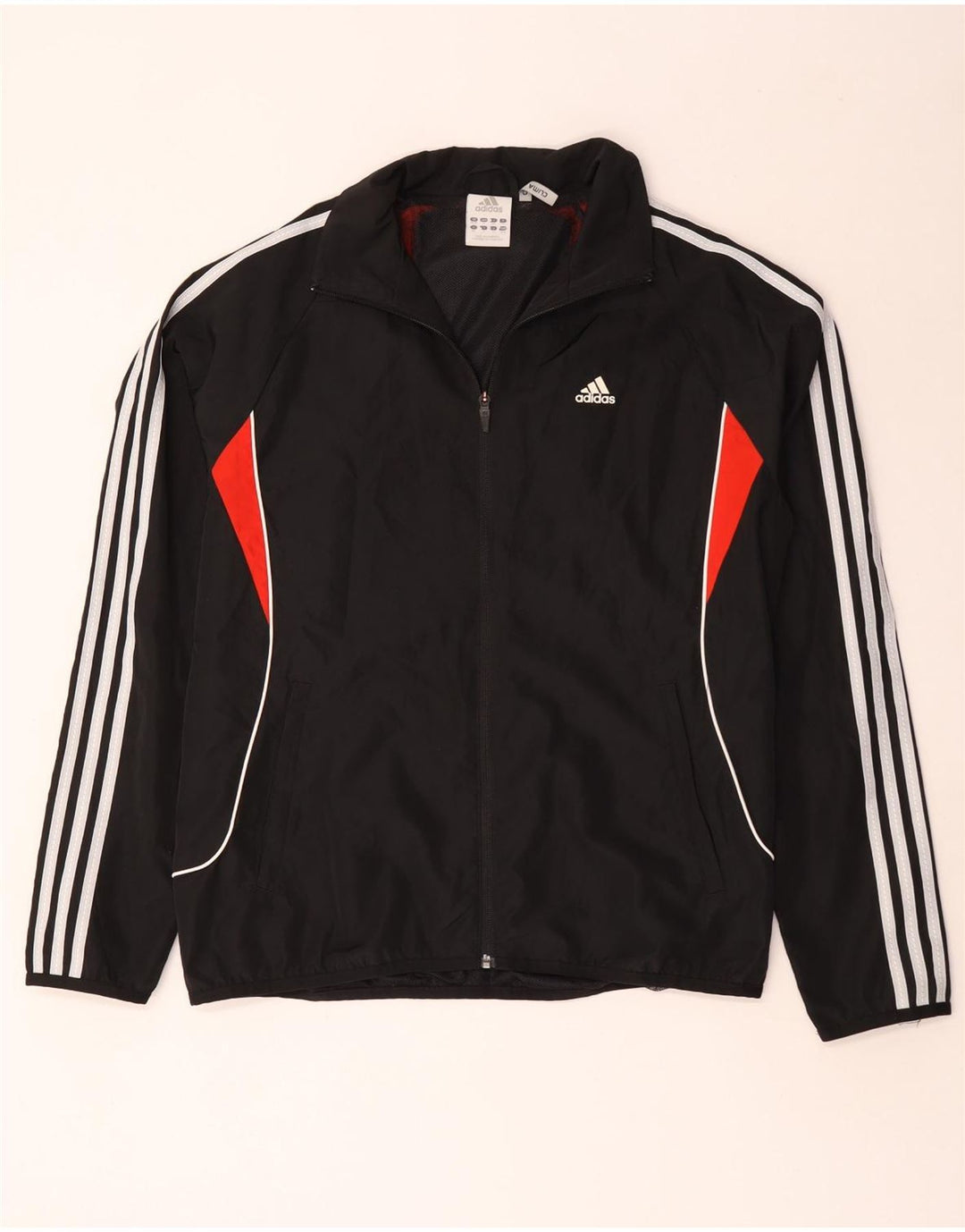 Adidas Mens Climalite Trening Top Jacket UK 40/42 Medium Black