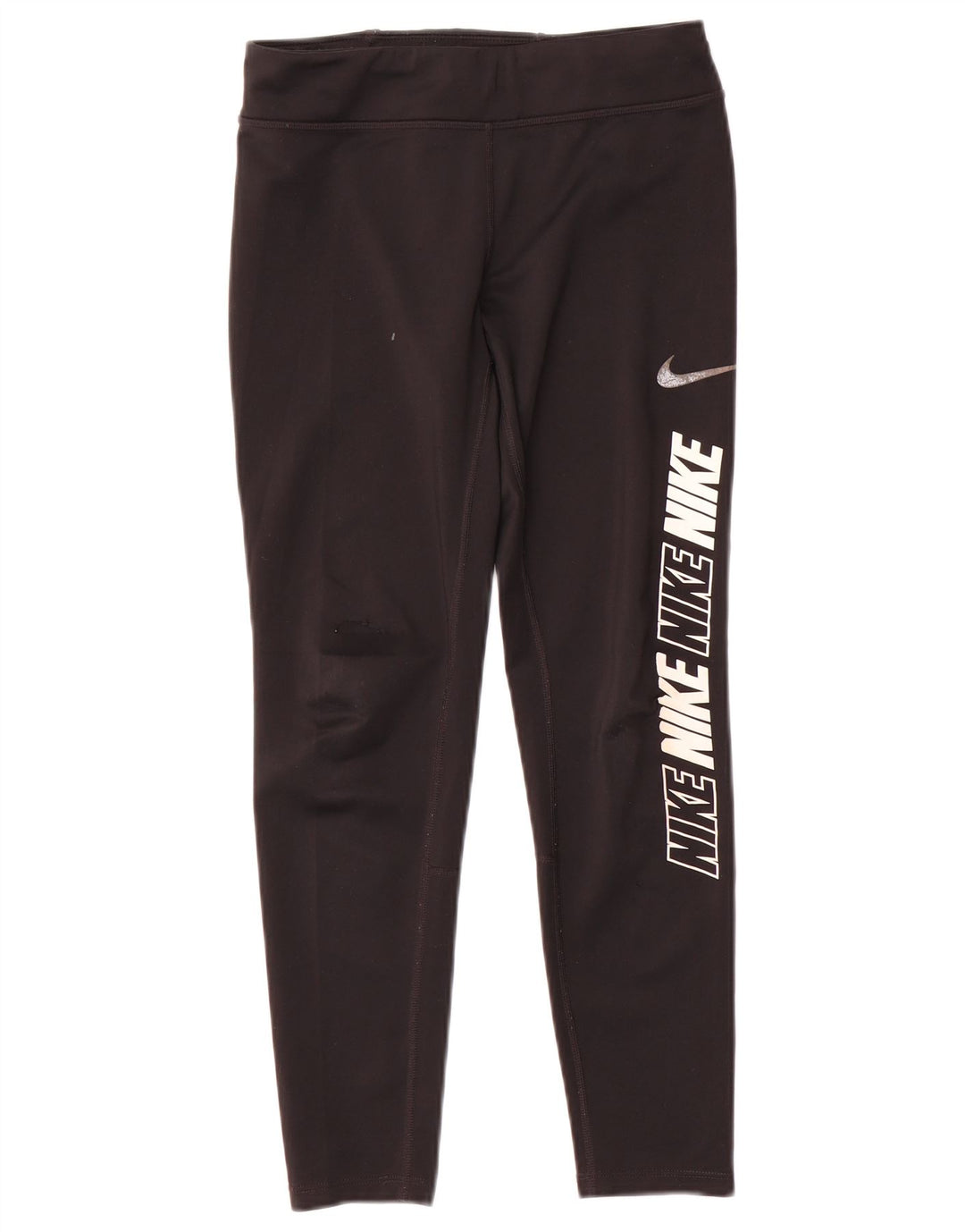Leggings grafic Nike fete 10-11 ani poliester mediu negru