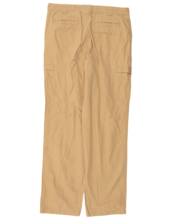 Pantaloni cargo drepti pentru bărbați L.L.Bean L34 L34 bumbac bej