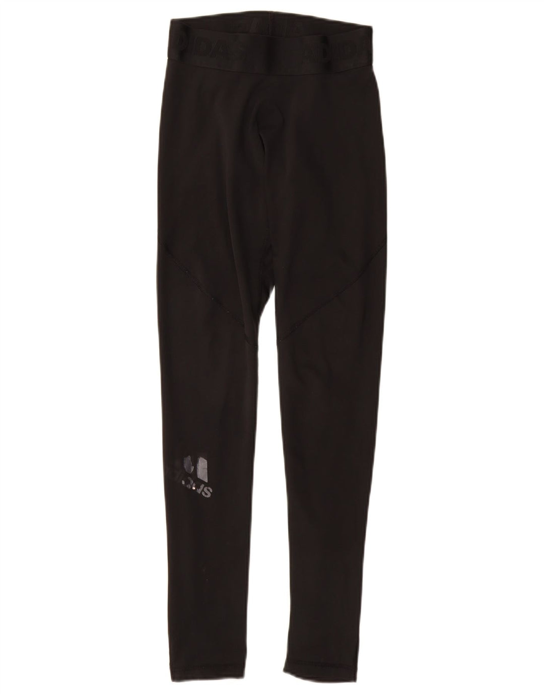 Leggings ADIDAS Aeroready Graphic pentru femei UK 8 Small Black