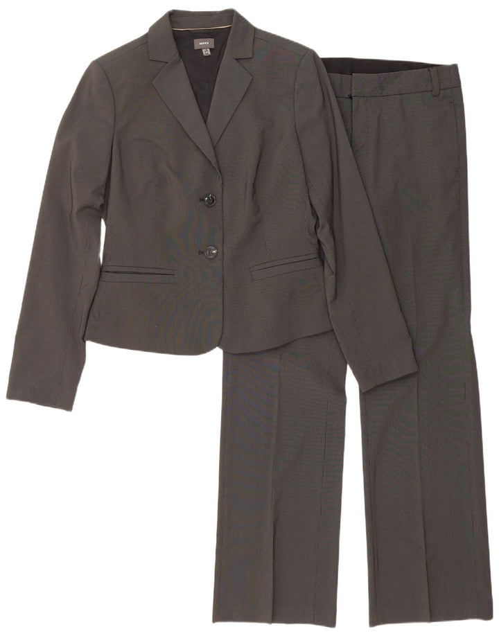 Costum pentru femei Mexx, 2 nasturi, 2 piese UK 12 Medium W30 L33 Gri Pinstripe