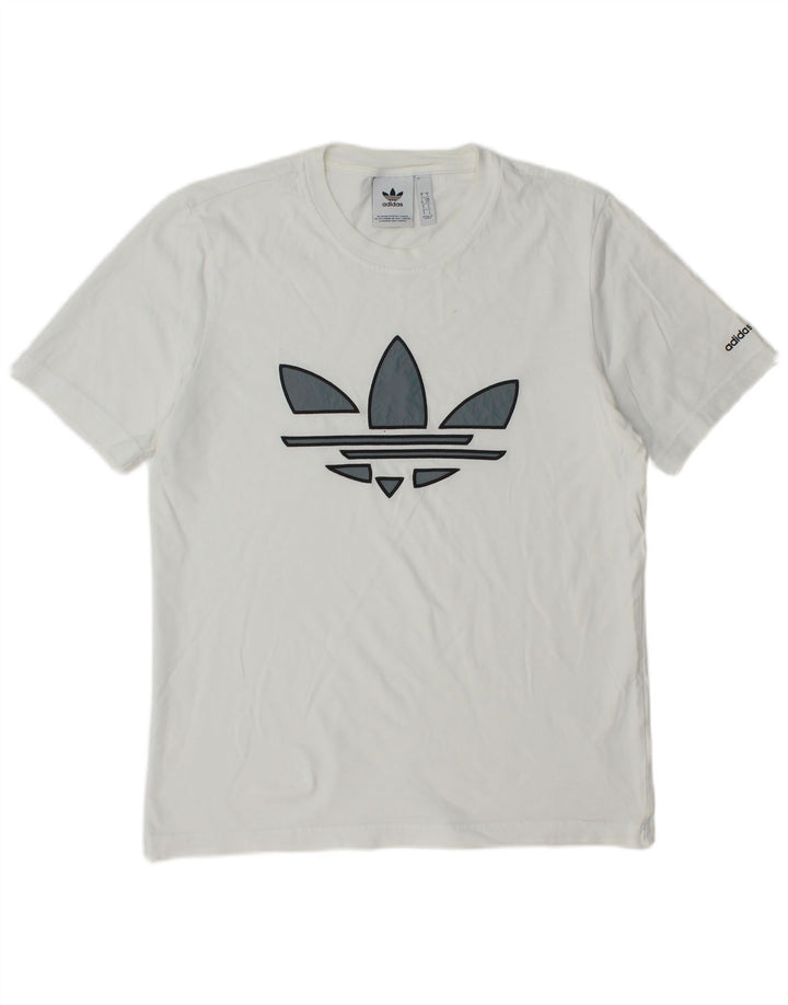 Tricou grafic ADIDAS pentru bărbați Top mic alb