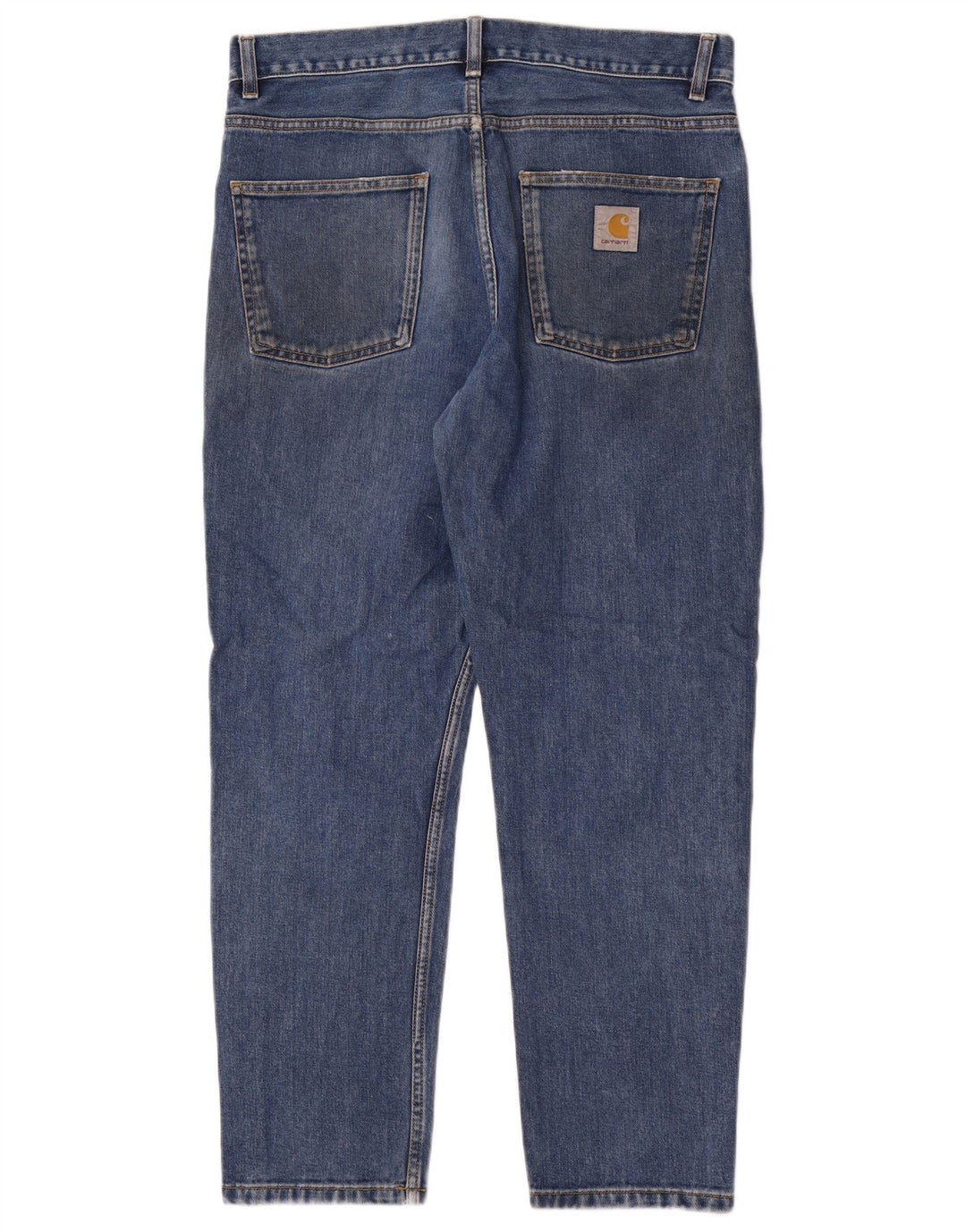 Blugi drepti pentru bărbați Carhartt W32 L30 Bumbac albastru