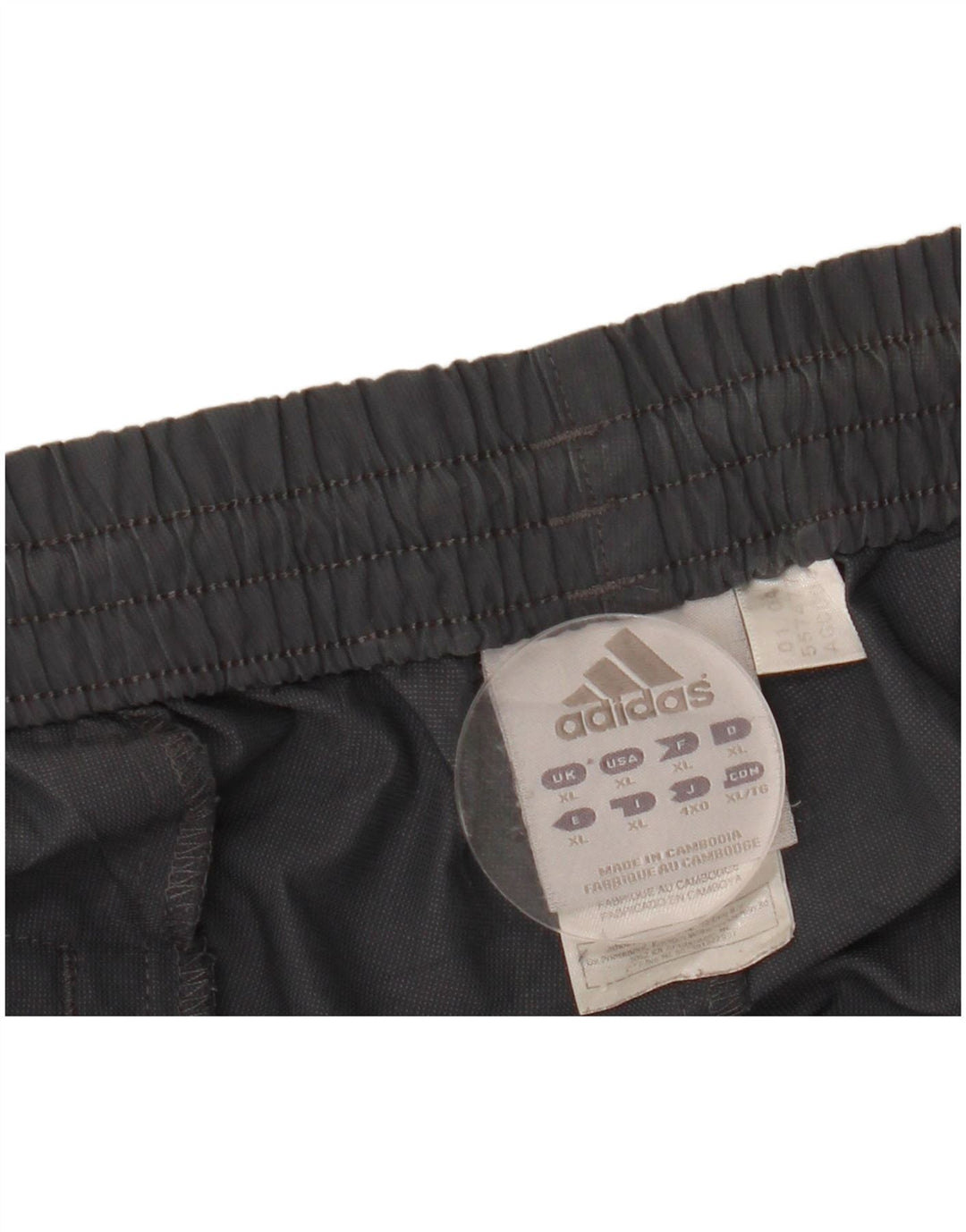 Pantaloni scurți sport pentru bărbați Adidas Graphic Bermuda XL poliester gri