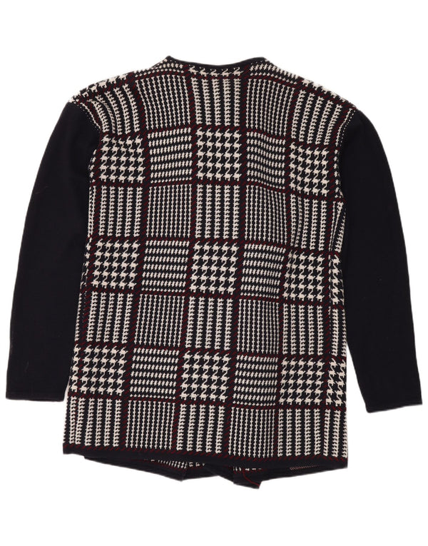Pulover cardigan supradimensionat pentru femei Tommy Hilfiger UK 16 mare bleumarin
