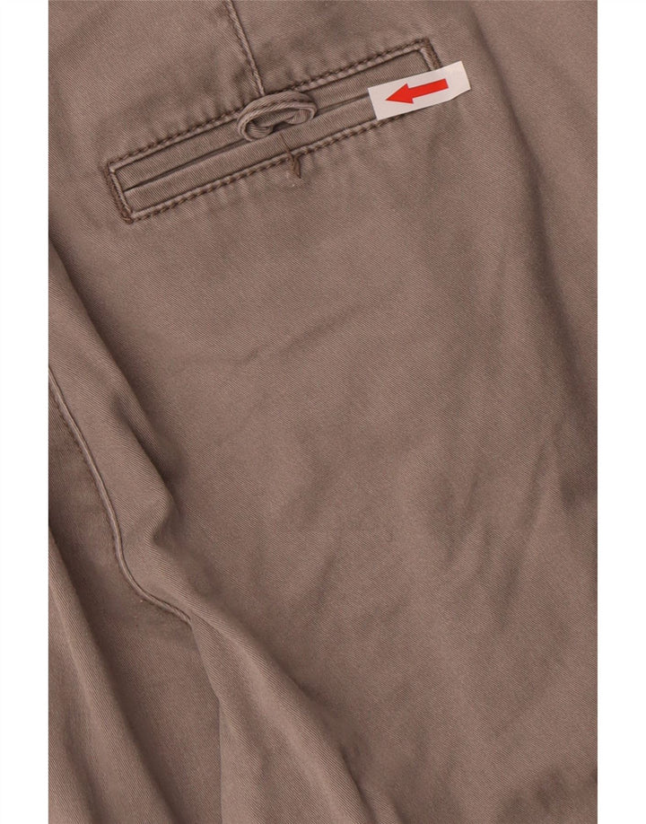 Pantaloni chino drepti pentru femei Benetton W30 L27 gri